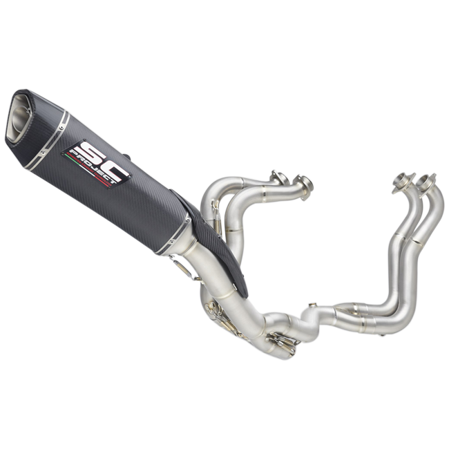 SC-Project Titan Komplett sistem SC1-R (350mm) Aprilia RSV4 1100 Factory (21-24) A27A-TC93C 