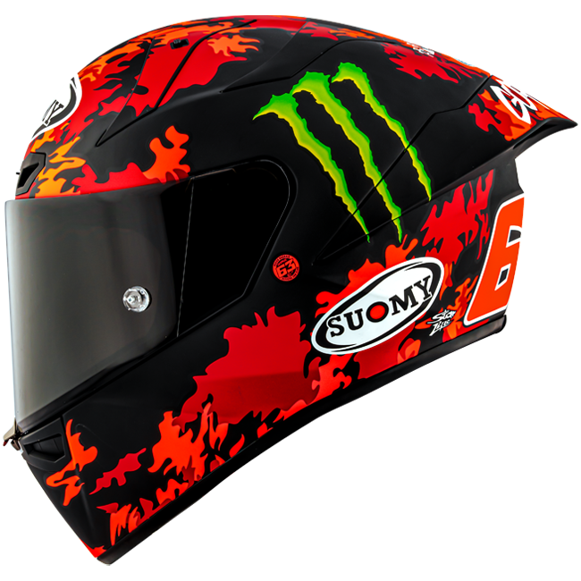 Suomy S1-XR GP Kask Francesco Pecco Bagnaia Monster Replika 2025 K6SX0017 
