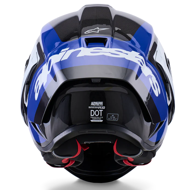 Alpinestars Supertech R10 Kask Arius Mavi Parlak 8203926-1647 