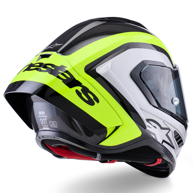 Alpinestars Supertech R10 Kask Arius Sarı Fluo Parlak 8203926-1699 
