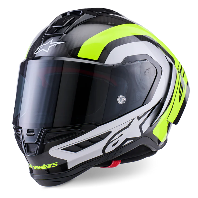 Alpinestars Supertech R10 Kask Arius Sarı Fluo Parlak 8203926-1699 