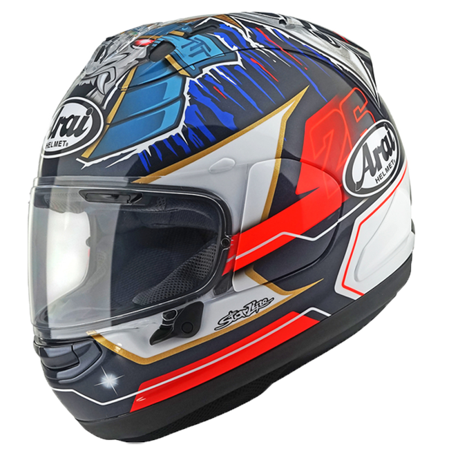 Arai RX-7V Evo Kask Dani Pedrosa Replika Shogun 137-0340 