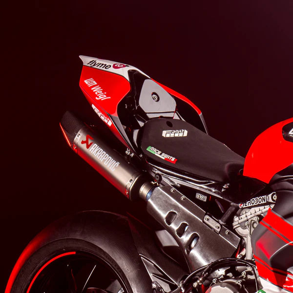 Karbon Arka Kaplama & Koltuk Tabanı Kiti WorldSSP Feel Racing Ducati Panigale V2 955 (20-24) FR.495.113.C 