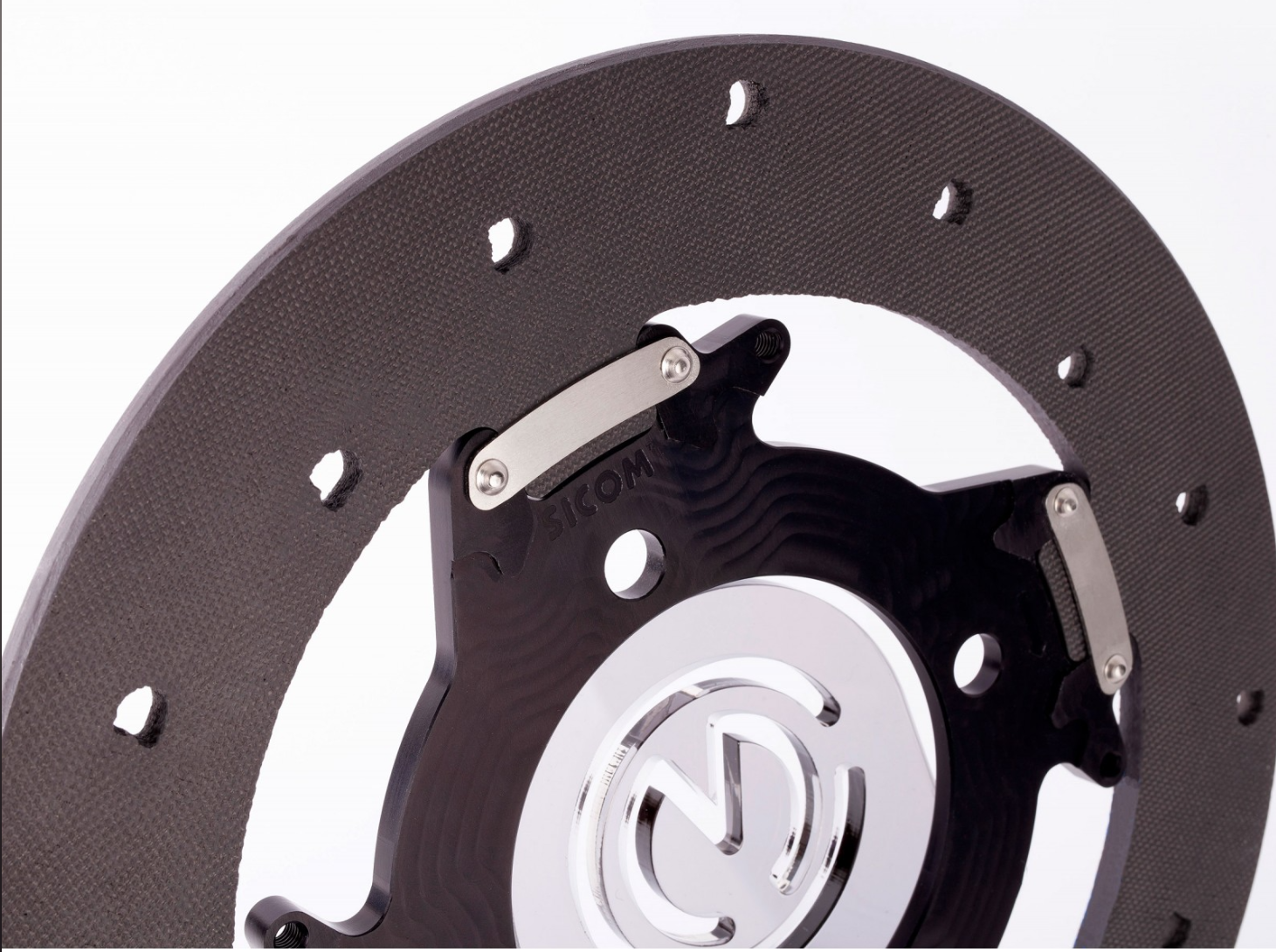 SICOM Karbon-Keramik Arka Fren Diskleri T-Drive 245x6mm Kiti Ducati Panigale V2 955 (20-24) 