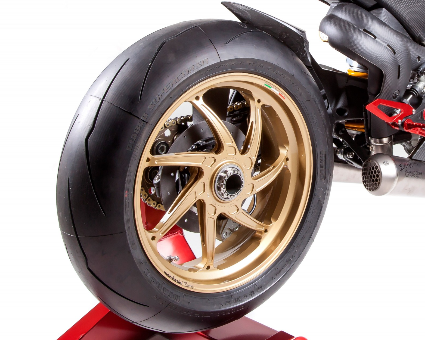 SICOM Karbon-Keramik Arka Fren Diskleri T-Drive 245x6mm Kiti Ducati Panigale V2 955 (20-24) 