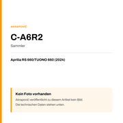 Akrapovic Sammler Aprilia RS 660 / TUONO 660 (24-24) C-A6R2 — Platzhalter, kein Herstellerfoto verfügbar