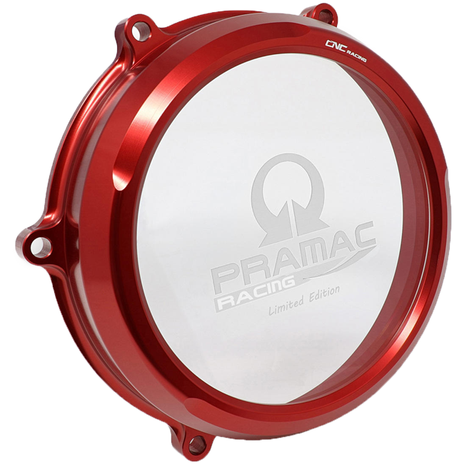 Şeffaf Debriyaj Kapağı Pramac Racing Sınırlı Üretim CNC Racing Ducati Panigale V4/S (25-26) CA210PR 