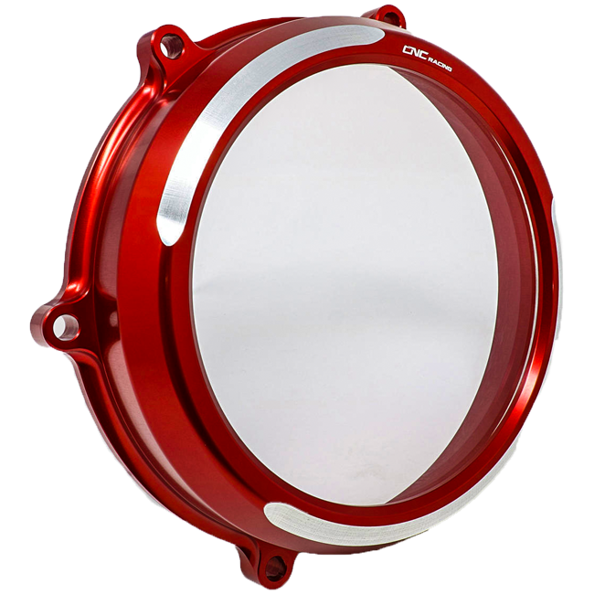 CNC Racing Ducati Panigale V4/S (25-26) CA210S için Şeffaf Debriyaj Kapağı 