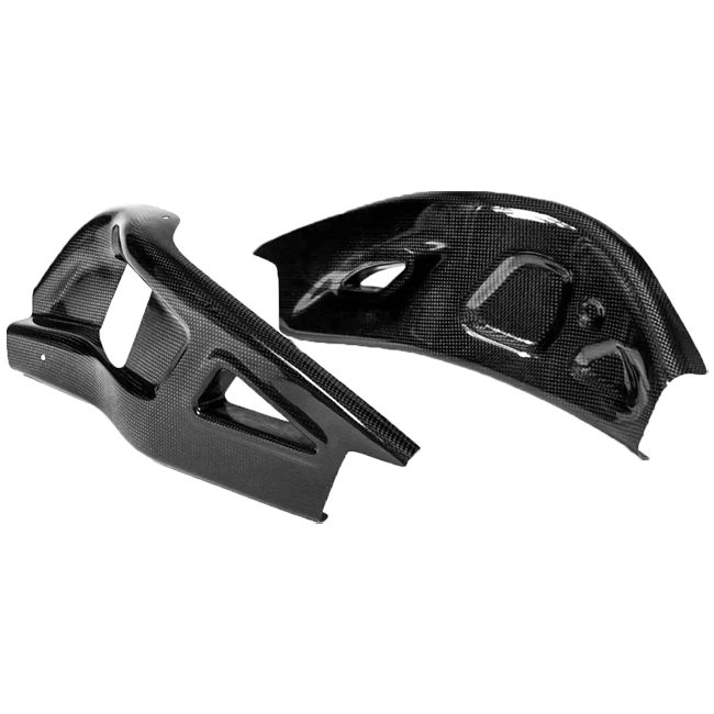 Honda CBR 1000 RR-R SC82 (20-26) CH20055 için Karbon Süspansiyon Kapağı 