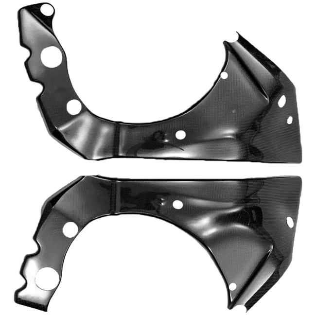 Yamaha YZF-R1/M (15-26) için Carbon Carbonin Şasi Kapakları CY16050 
