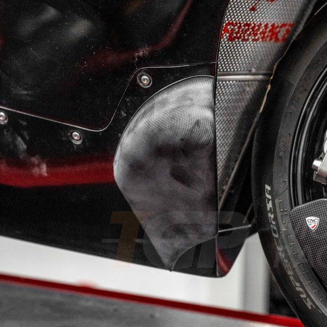 Ducati Panigale V4/S/R (25-26) için Lavatex AP Carbon Line Köşe Yan Kapsül Seti 