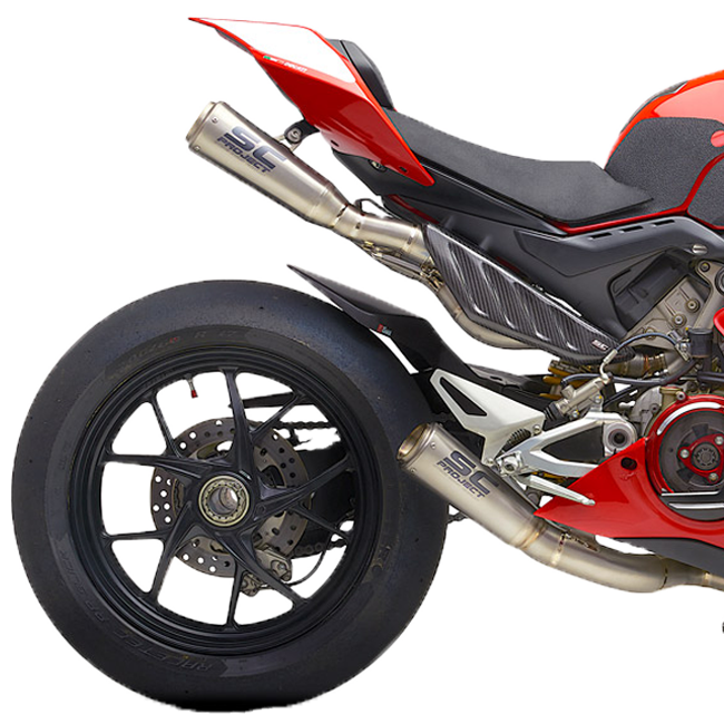 SC-Project Komplett sistem S1-GP Ducati Panigale V4/S (18-20) D26A-TC43T 