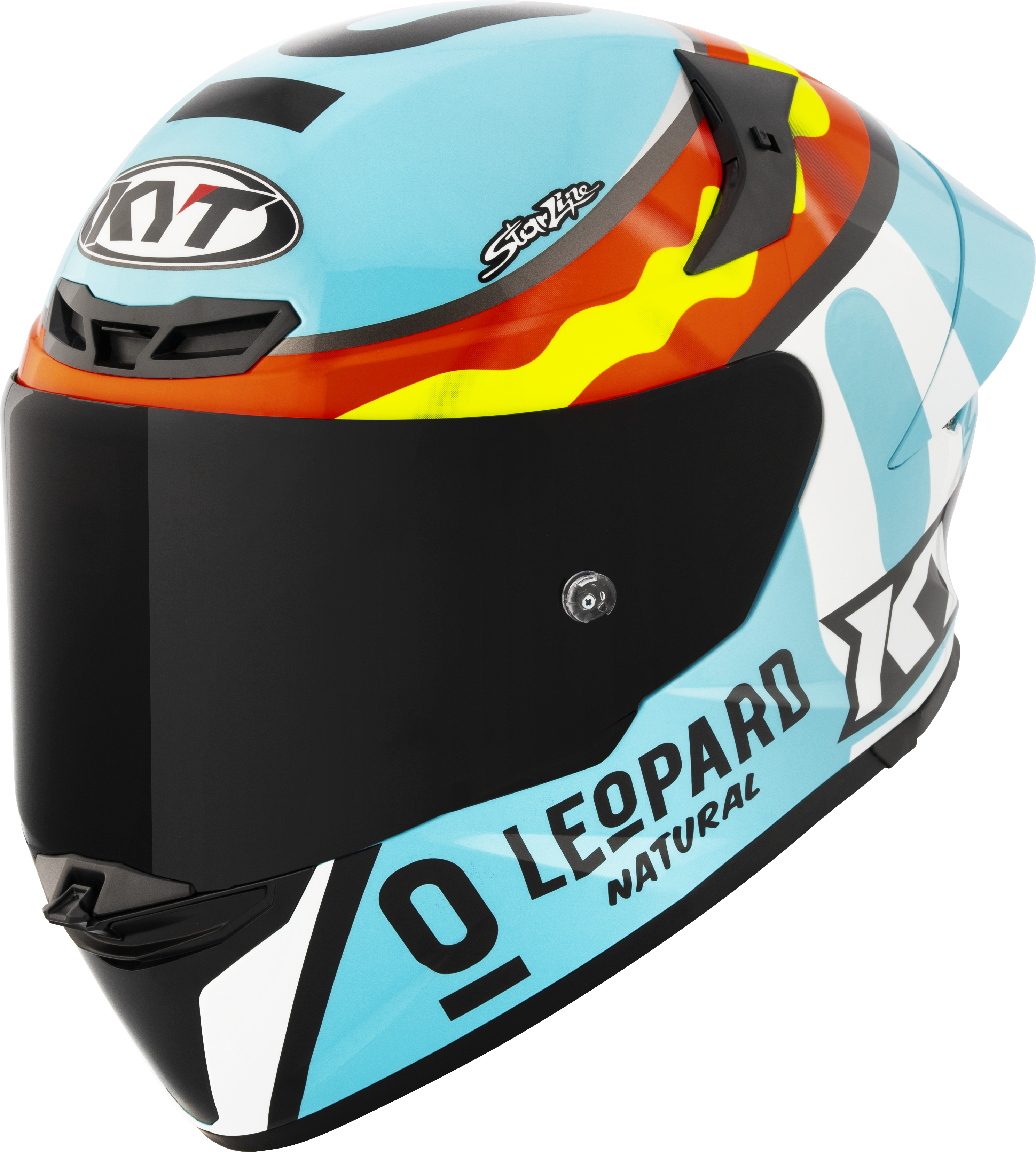 KYT TT-Revo Kask Leopard Racing Replika İspanya Y6TR0018 