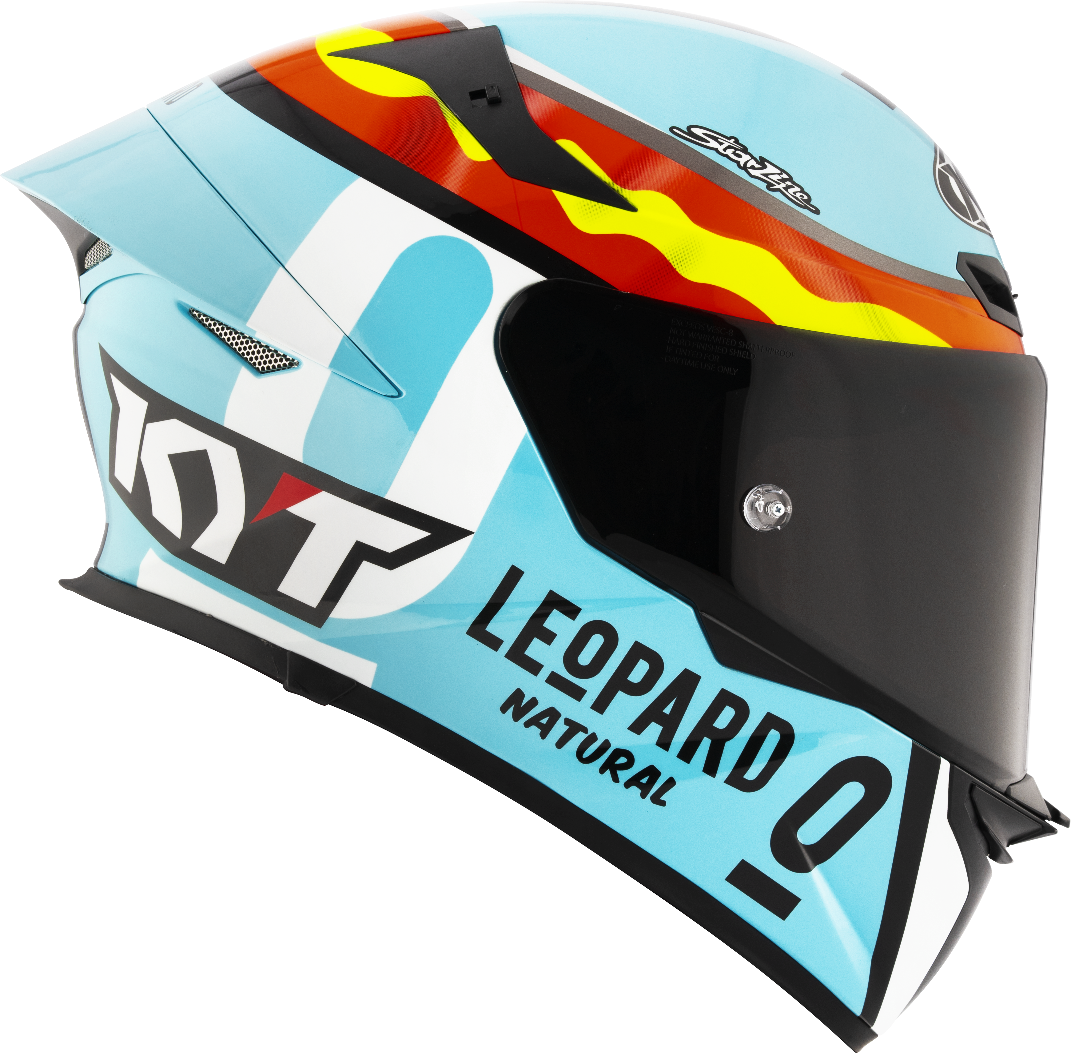 KYT TT-Revo Kask Leopard Racing Replika İspanya Y6TR0018 