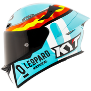 KYT TT-Revo Kask Leopard Racing Replika İspanya Y6TR0018 