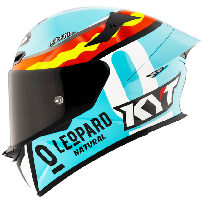 KYT TT-Revo Kask Leopard Racing Replika İspanya Y6TR0018 
