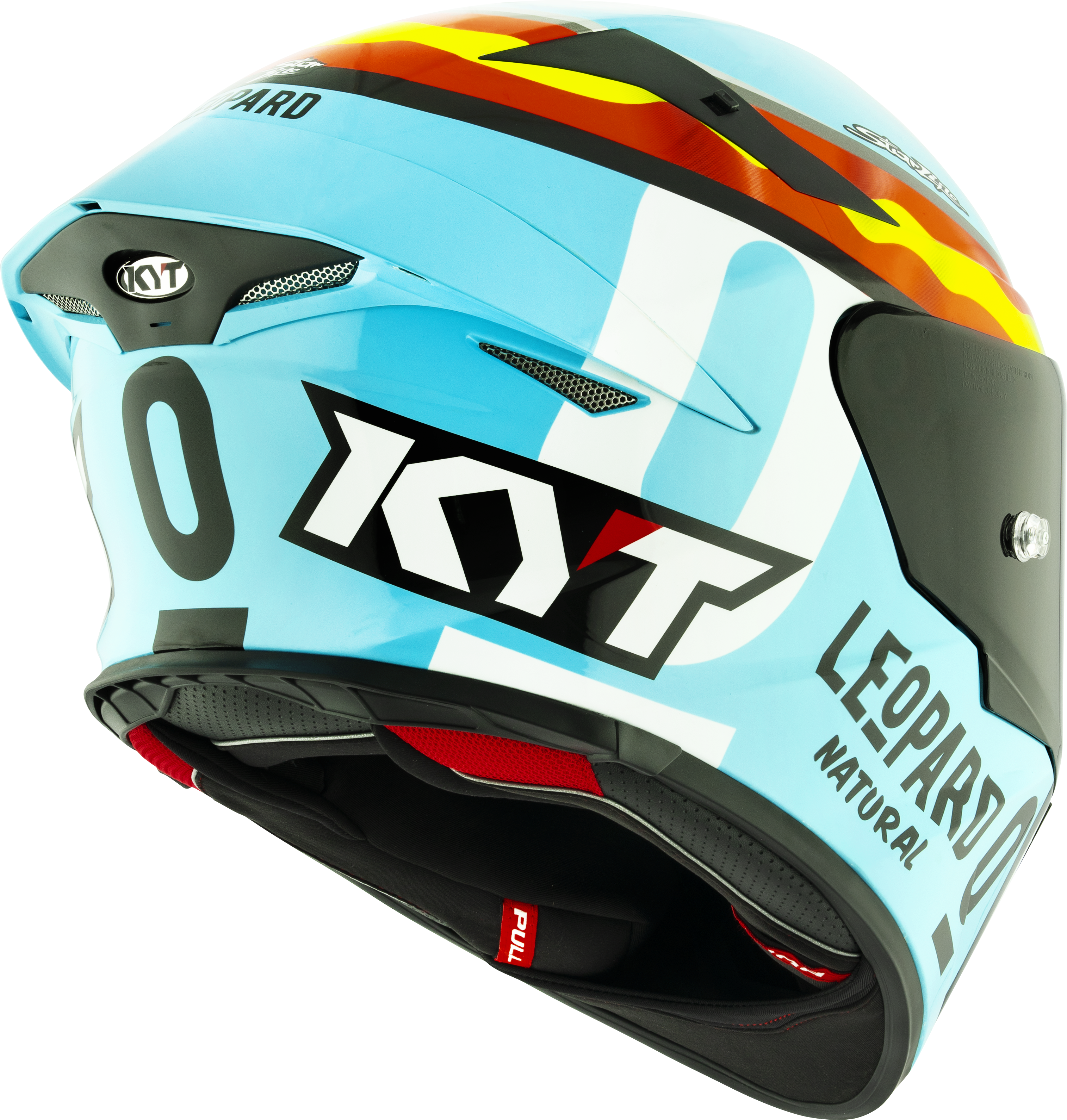 KYT TT-Revo Kask Leopard Racing Replika İspanya Y6TR0018 