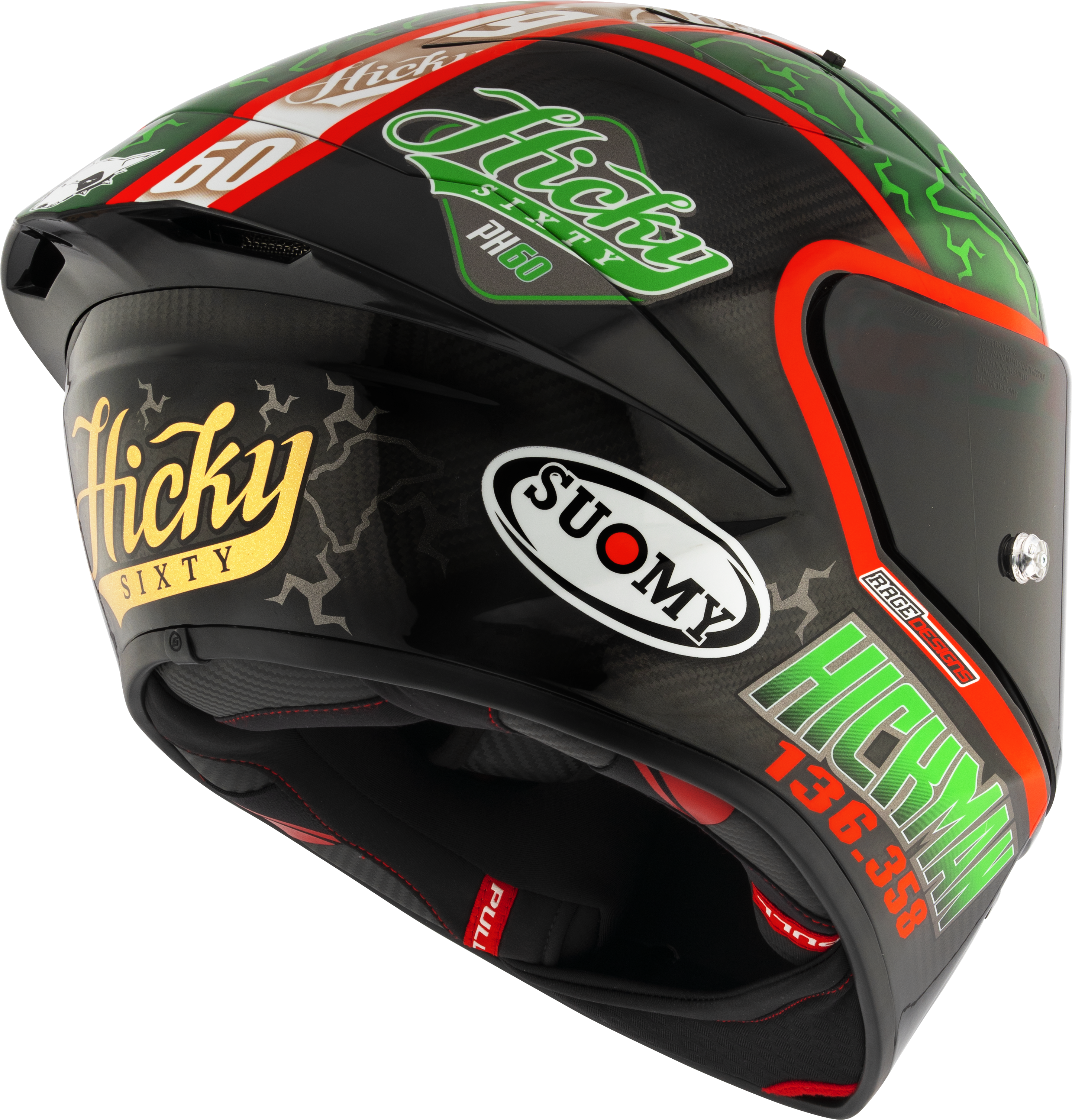 Suomy S1-XR GP Kask Peter Hickman Replika 2024 K6SX0010 
