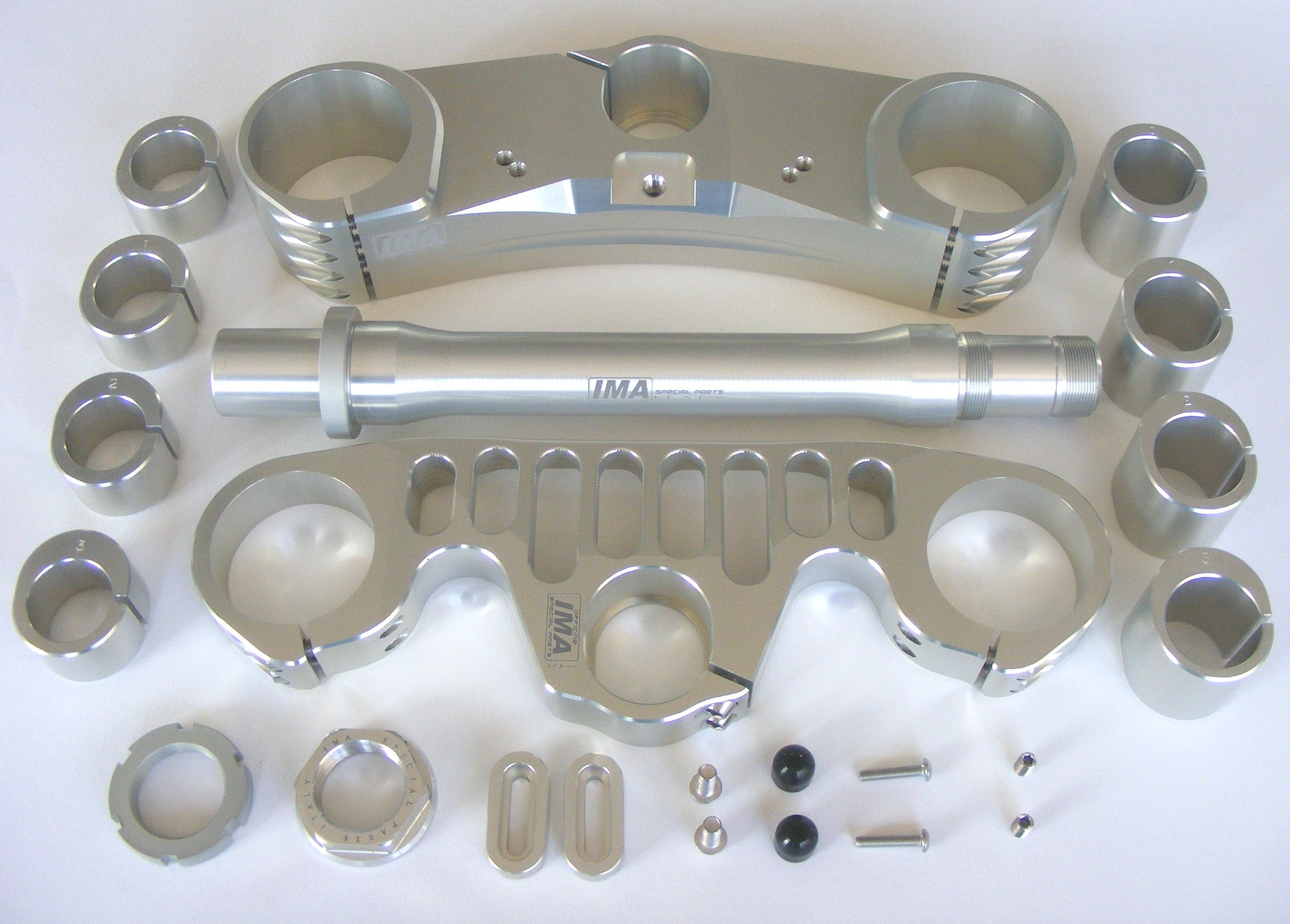 Ima Special Parts Yarış Çatal Kolları ayarlanabilir Offset ile Ducati Panigale V4/S/R (25-26) 