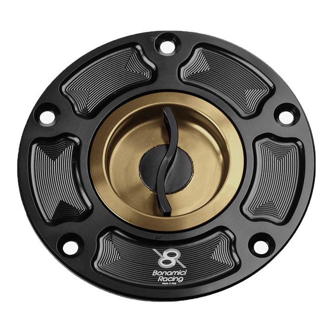 Bonamici Racing Aprilia RSV4/1100 Factory/R/RR/RF (09-26) FC030 hızlı bağlantılı yakıt kapağı 