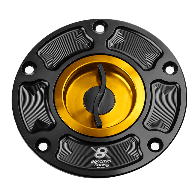 Bonamici Racing Aprilia RSV4/1100 Factory/R/RR/RF (09-26) FC030 hızlı bağlantılı yakıt kapağı 