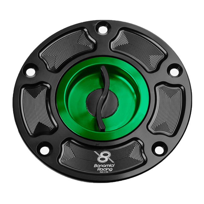 Bonamici Racing Aprilia RSV4/1100 Factory/R/RR/RF (09-26) FC030 hızlı bağlantılı yakıt kapağı 