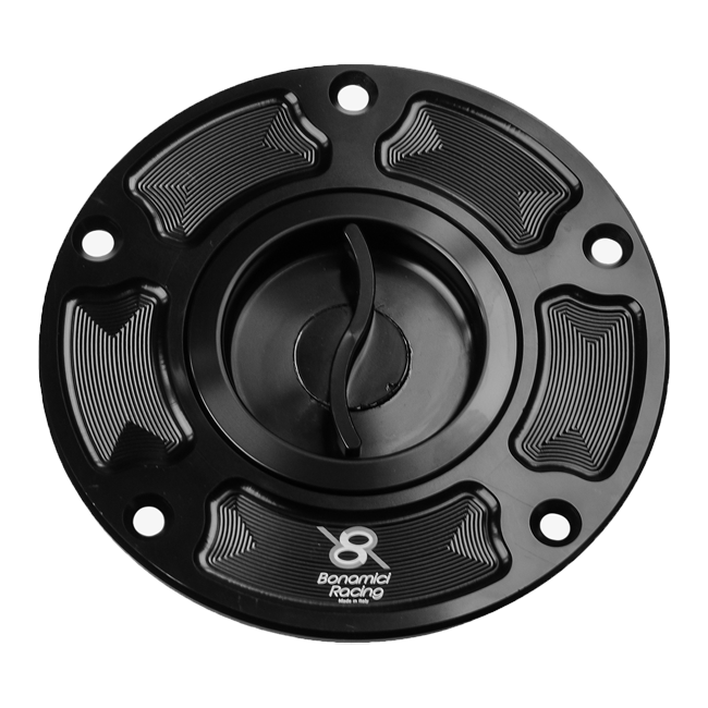 Bonamici Racing Ducati Panigale V4/S/R (18-24) F050 hızlı bağlantılı yakıt deposu kapağı 