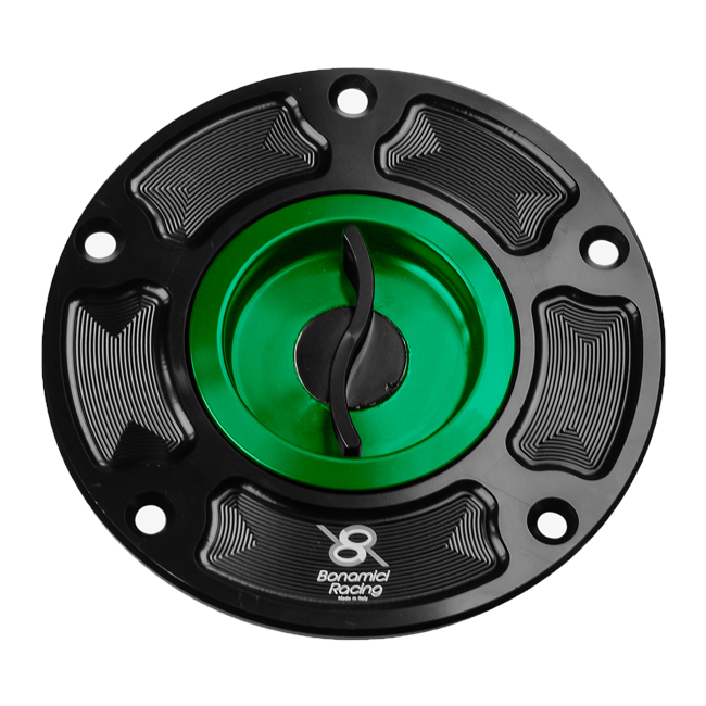 Bonamici Racing Ducati Panigale V4/S/R (25-26) F050 için hızlı bağlantılı yakıt kapağı 