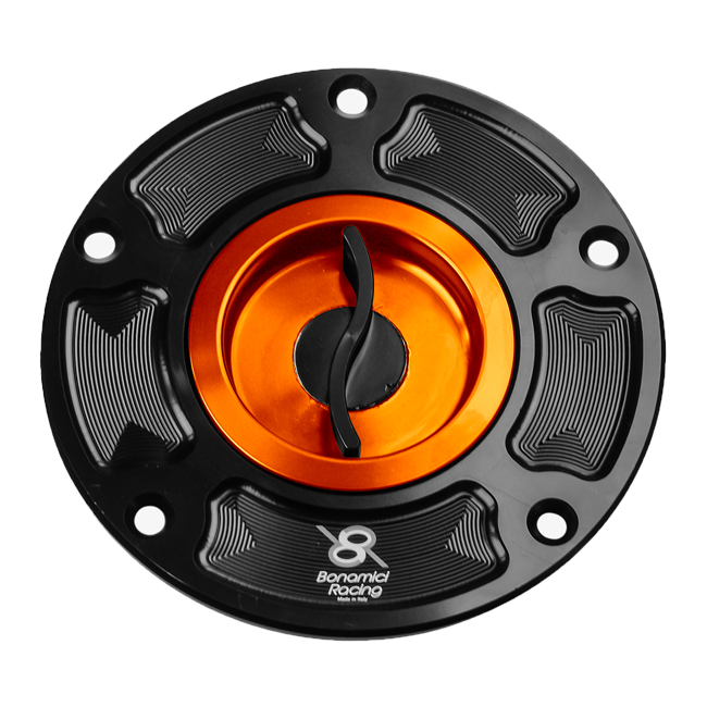 Bonamici Racing Ducati Panigale V4/S/R (18-24) F050 hızlı bağlantılı yakıt deposu kapağı 