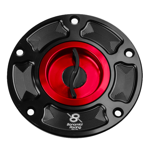 Bonamici Racing Ducati Panigale V4/S/R (18-24) F050 hızlı bağlantılı yakıt deposu kapağı 