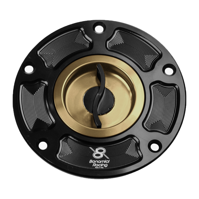 Bonamici Racing Ducati Panigale V4/S/R (25-26) F050 için hızlı bağlantılı yakıt kapağı 