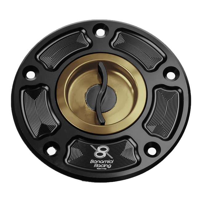 Bonamici Racing hızlı bağlantılı yakıt deposu kapağı Suzuki GSX-R 1000 (03-23) FC080 