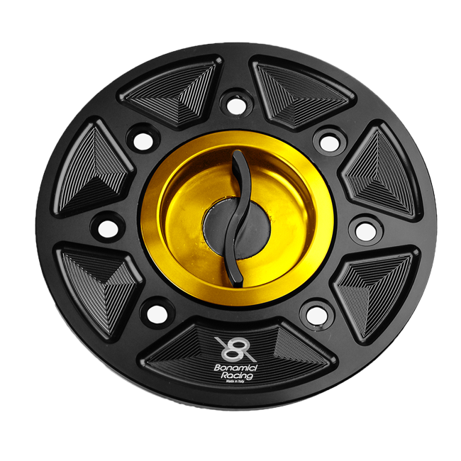 Bonamici Racing Kawasaki ZX-6R/636/RR (19-26) FC170 hızlı bağlantılı yakıt deposu kapağı 