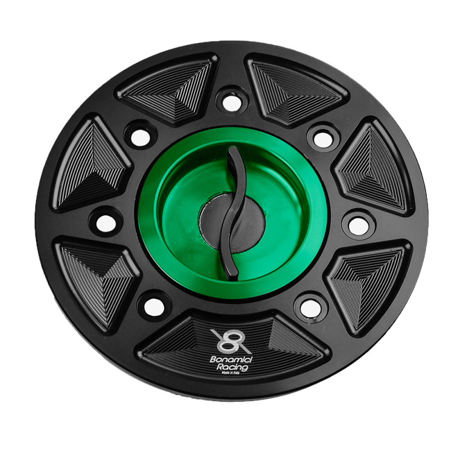 Bonamici Racing hızlı bağlantılı yakıt deposu kapağı Kawasaki ZX-4RR (23-26) FC170 