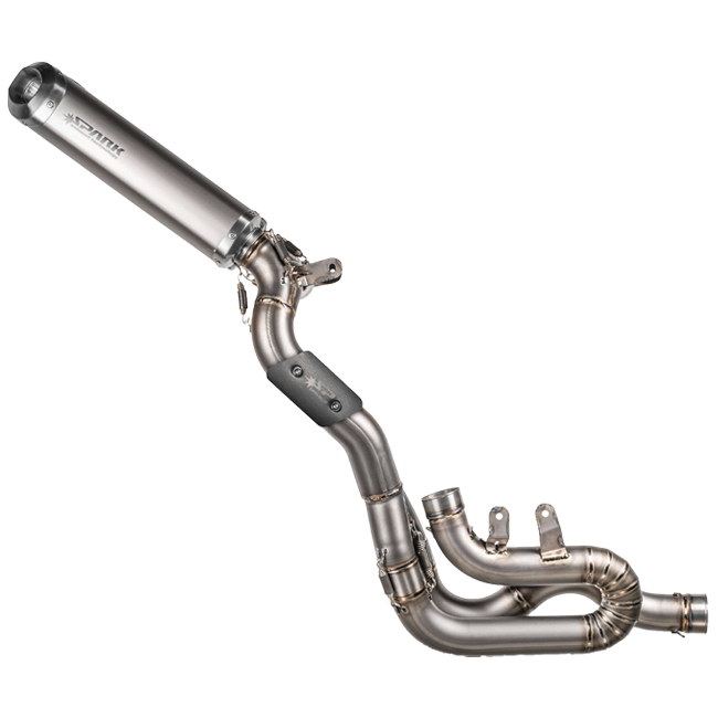 Ducati Panigale V4/S/R (18-24) için Spark Yarı Tam Paslanmaz Çelik Egzoz Sistemi GDU8848 