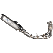 Titanium Honda CBR 1000 RR-R SC82 (24-26) GHO8849T için Vorschalldämpfer ile birlikte Spark Exhaust Komplettanlage Force Evo 
