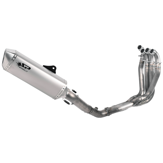 Spark Egzoz Komplett Sistemi Paslanmaz Çelik Kawasaki ZX-10 R/RR (21-26) GKA8803T + SKIT122 