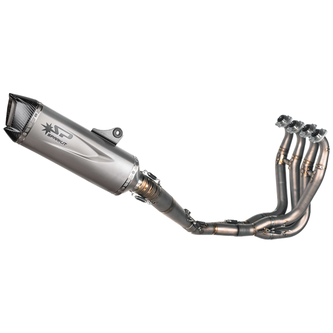 Spark Egzoz Komplett Sistemi Titanyum Kawasaki ZX-6R/RR/636 (09-26) GKA8829T 