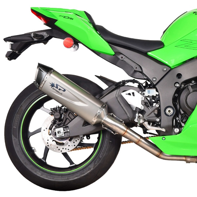 Spark Egzoz Slip-On Force EVO + KAT-Yedek Boru Kawasaki ZX-10 R/RR (21-26) GKA8844T 
