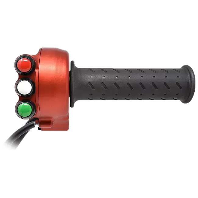 JetPrime Aprilia RSV4/1100 Factory/RF/RR (17-20) JP ACC 009 ile entegre gaz kolu anahtarı içeren gaz kolu muhafazası 