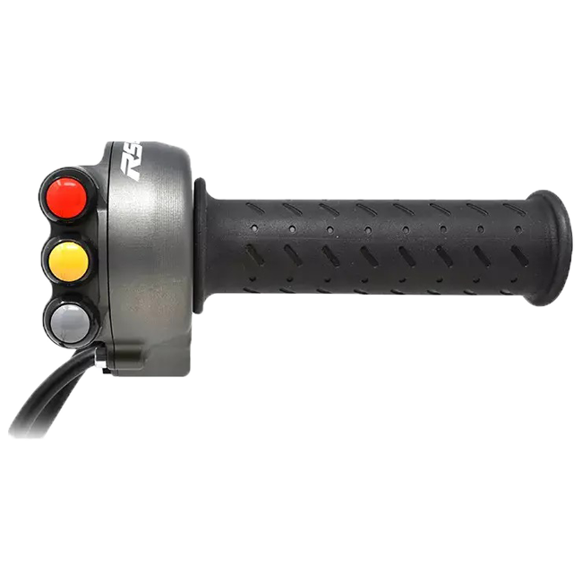 JetPrime Aprilia RS 660 (20-24) JP ACC 660 entegre gidon anahtarı ile gaz kolu muhafazası 