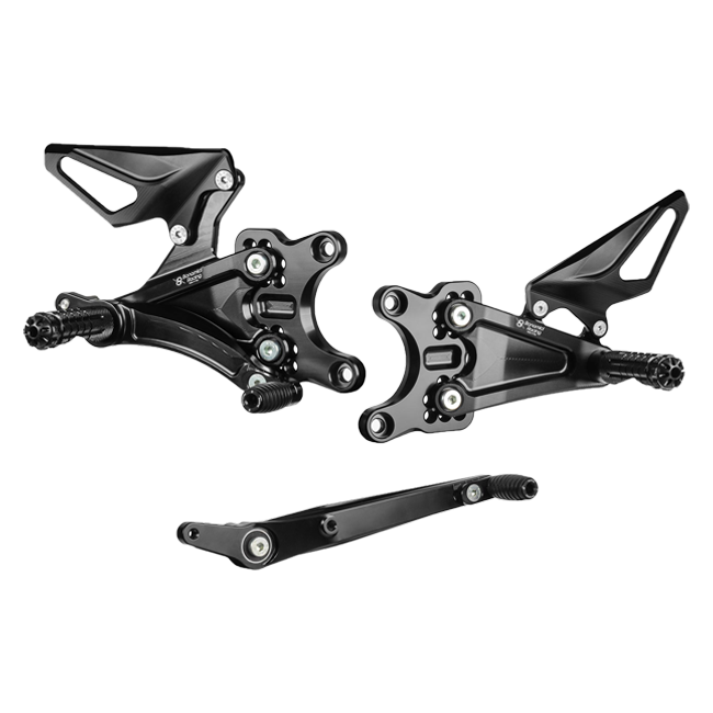 Fußrasten seti Race Bonamici Racing Honda CBR 1000 RR-R SC82 (20-26) H015 