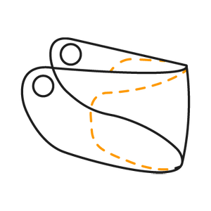 2x Anti-Beschlag-Masken (Sommer/Winter)