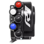 Gaz kolu muhafazası ile Lenkershalter JetPrime Yamaha YZF-R1/M RN65 (20-26) JP ACC 033 