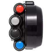 JetPrime BMW S1000RR K67 (21-26) JP ACC 038 L ile Lenkerschalterlı Yarış Gaz Kolu Kapağı 