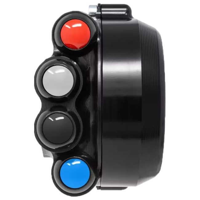 JetPrime BMW M1000RR K66 (21-26) JP ACC 038 L için direksiyon anahtarı ile birlikte yarış gaz kolu muhafazası 