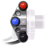 Ducati Panigale V2 955 (20-24) için JetPrime JP ACC 120 gaz kolu Lenkerschalter JP PLD 106 