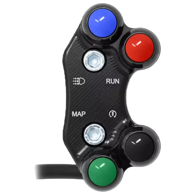 JetPrime Aprilia RS 660 (20-24) için sağ Lenkerschalter Race JP PLD 660 