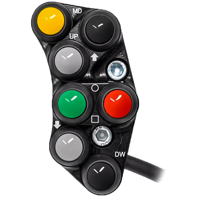 JetPrime Ducati Panigale V4/S/R (25-26) için sol Lenkerschalter Race JP PSR DU056 