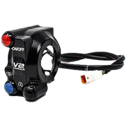 JetPrime Ducati Panigale V2 955 (20-24) JP ACC 006 gaz kolu muhafazası ile gidon anahtarı 